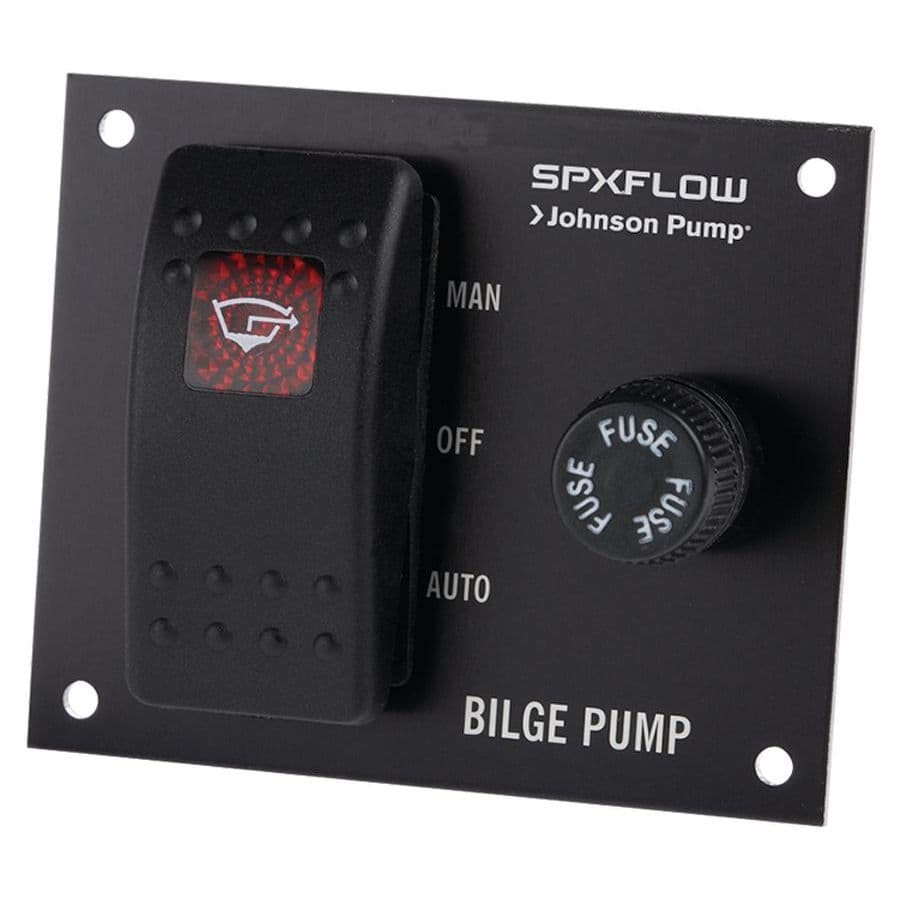 Panel Bilge Pump Switch (3-Way, “On-Auto-Off”)