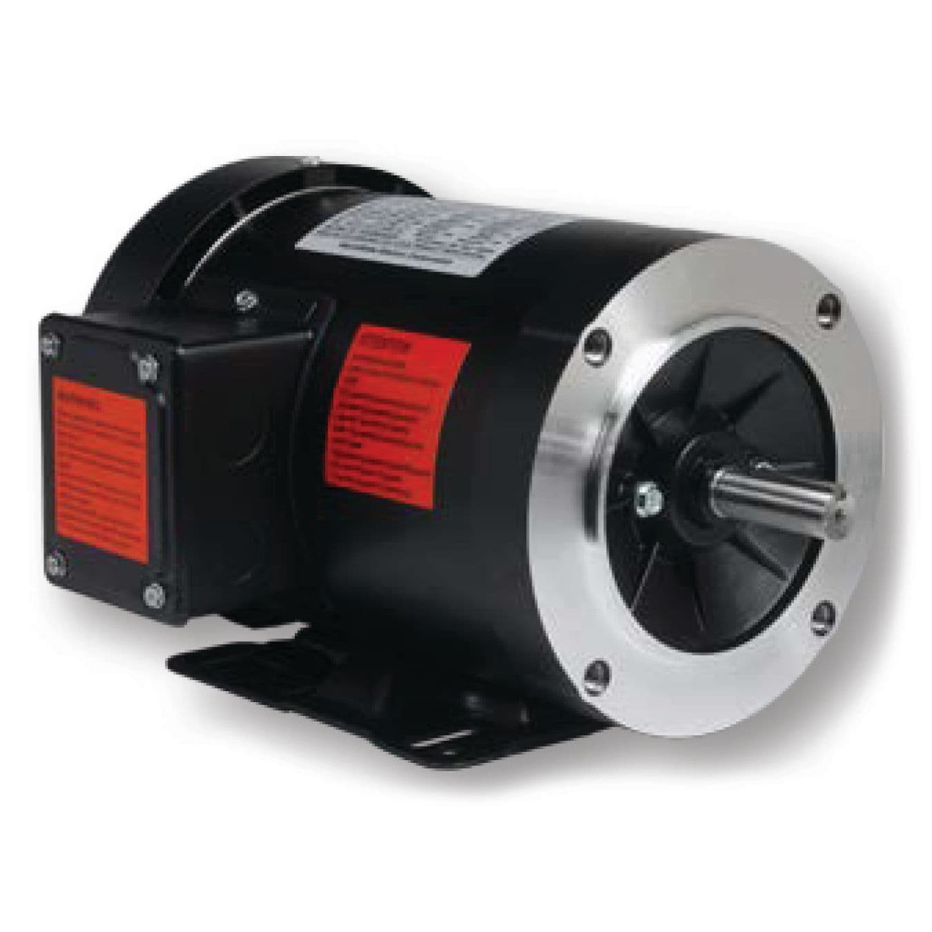 General Purpose Three-Phase Motor, Removable Base - 208 Volt (3/4 HP, 1800 RPM)