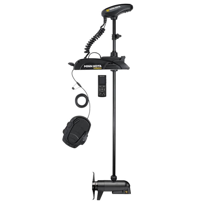 Terrova Series Trolling Motor with Built-In MEGA Down Imaging (Shaft Length 60", 80 lb. Thrust)
