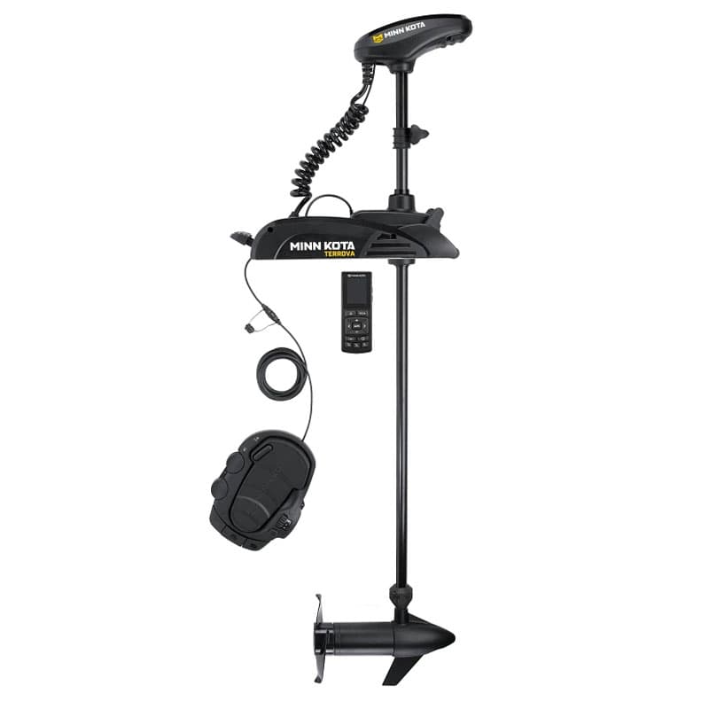 Terrova Series Trolling Motor with Built-In Dual Spectrum CHIRP Sonar (Shaft Length 45", 55 lb. Thrust)
