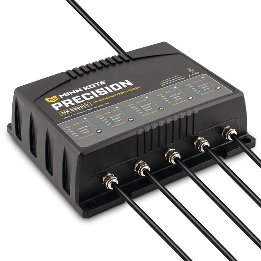 12V Lithium Ion Optimized Precision On-Board Charger (50A, 5 Bank)
