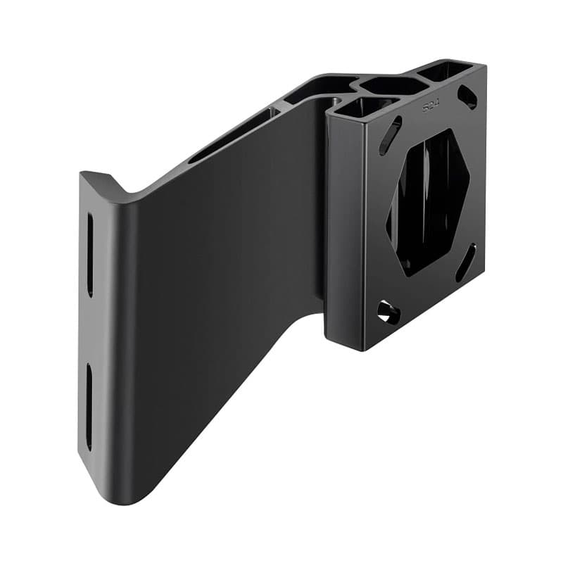 Raptor Jack Plate Adapter Bracket - Starboard (Setback 2", Rise 4”, Black)