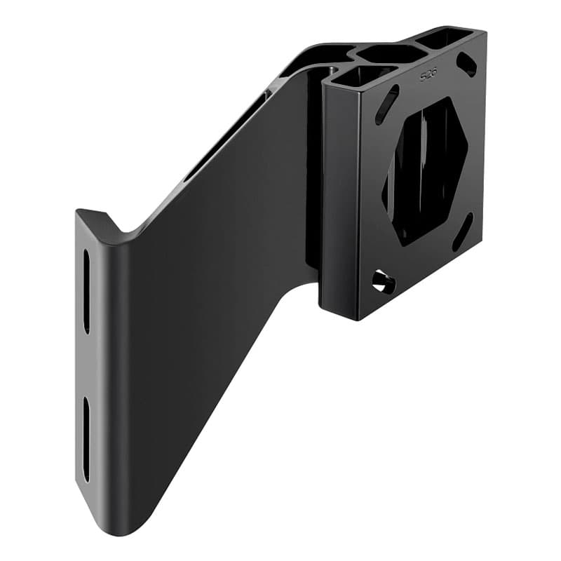 Raptor Jack Plate Adapter Bracket - Starboard (Setback 2", Rise 6”, Black)