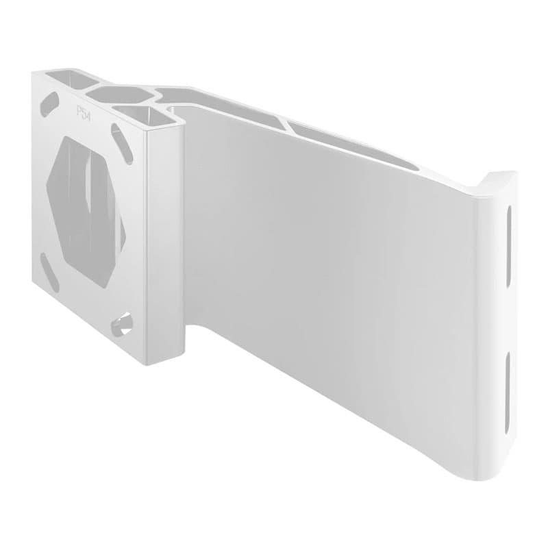 Raptor Jack Plate Adapter Bracket - Port (Setback 5", Rise 4”, White)