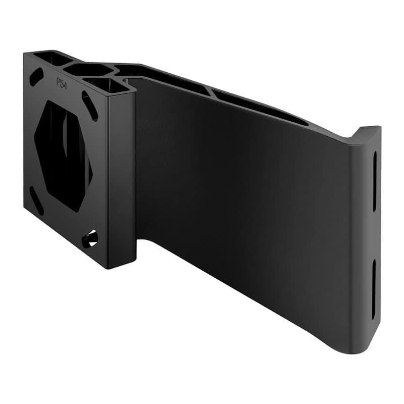 Raptor Jack Plate Adapter Bracket - Port (Setback 5", Rise 4”, Black)