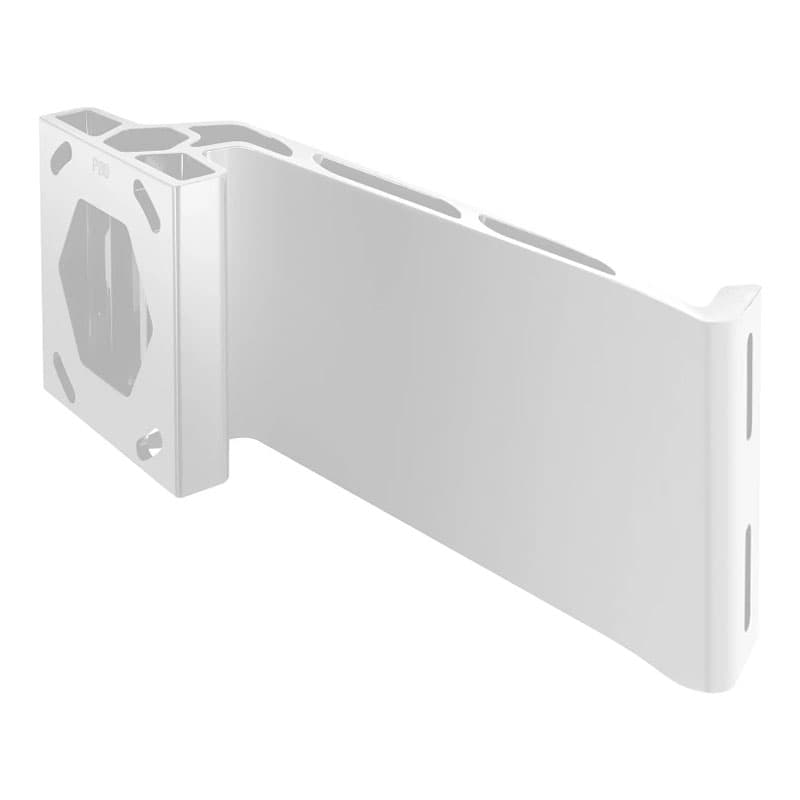 Raptor Jack Plate Adapter Bracket - Port (Setback 8", Rise 6”, White)