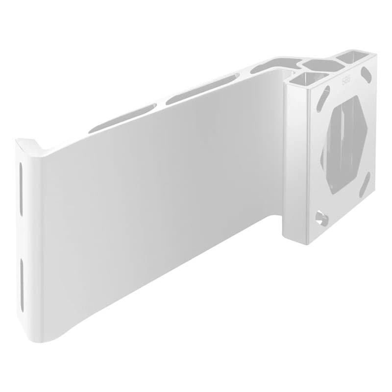 Raptor Jack Plate Adapter Bracket - Starboard (Setback 8", Rise 6”, White)