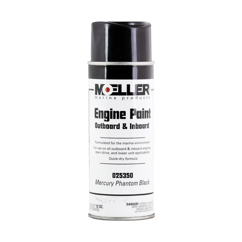 Engine Paint - Mercury (Phantom Black, 12 oz.)
