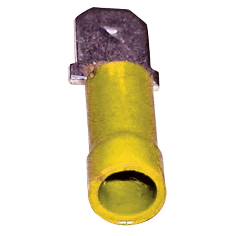 Vinyl Insulated Quick Disconnects (12-10 AWG, Yellow, Male)