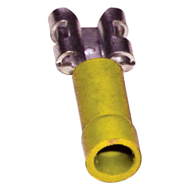 Vinyl Insulated Quick Disconnects (12-10 AWG, Yellow, Female)