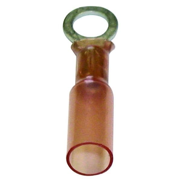 Heat Shrink Ring Tongues (22-18 AWG, #10, Red)