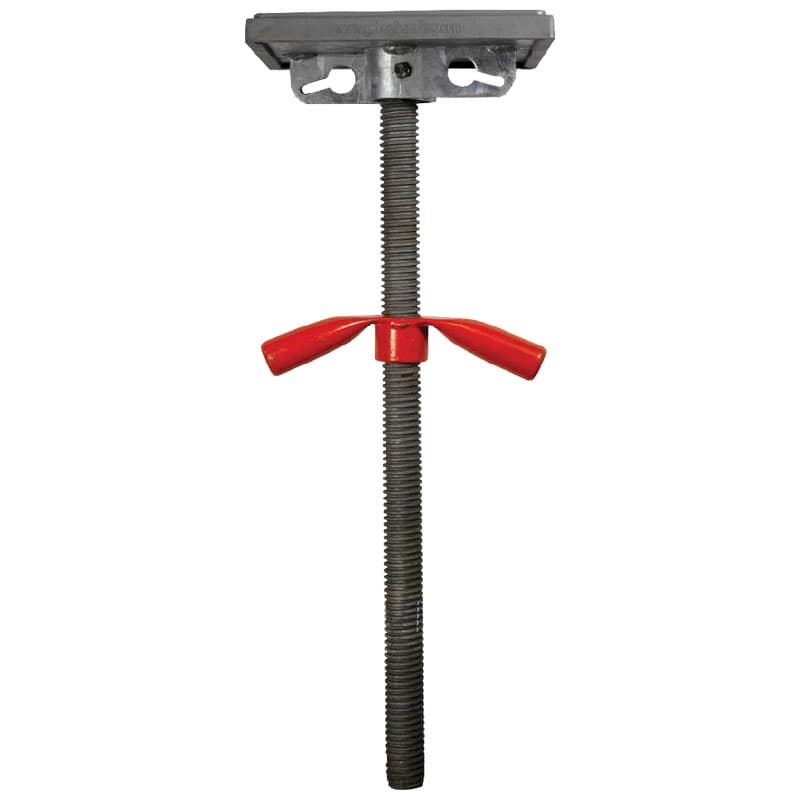 Boat Stand Top with Rubber Hull Protection (12" x 6", Rod Length 26")