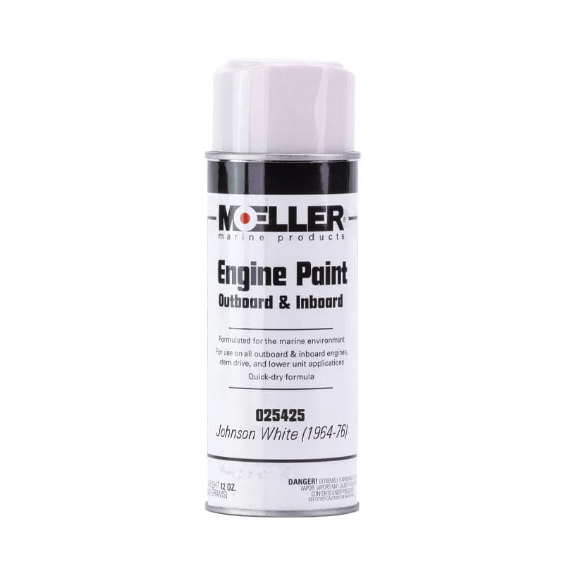Engine Paint - OMC (White, 1964-76, 12 oz.)