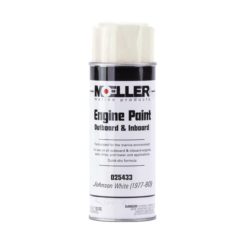 Engine Paint - OMC (White, 1977-80, 12 oz.)