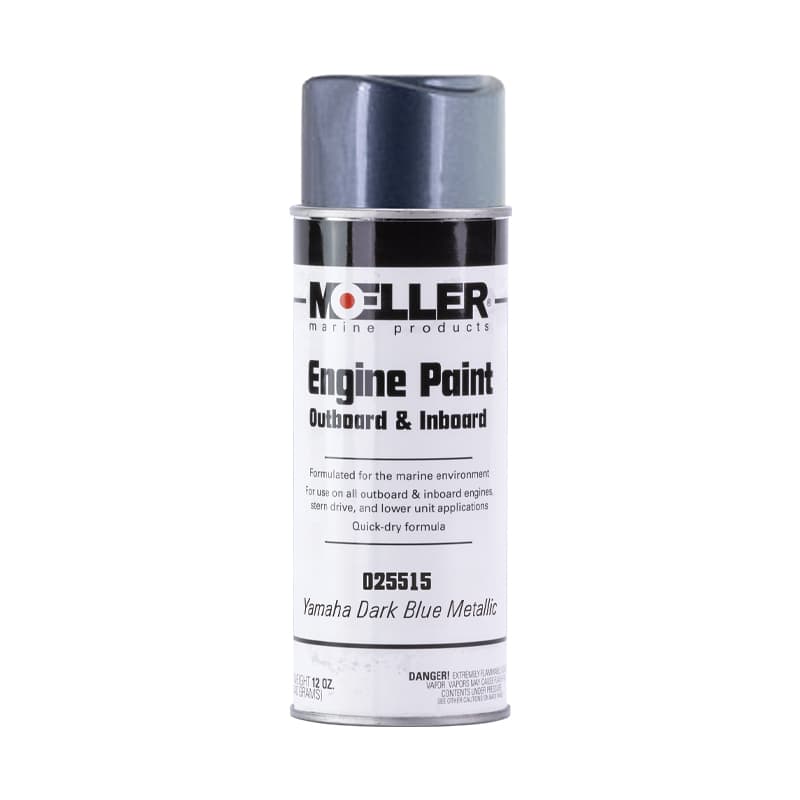 Engine Paint - Yamaha (Dark Blue Metallic, 12 oz.)