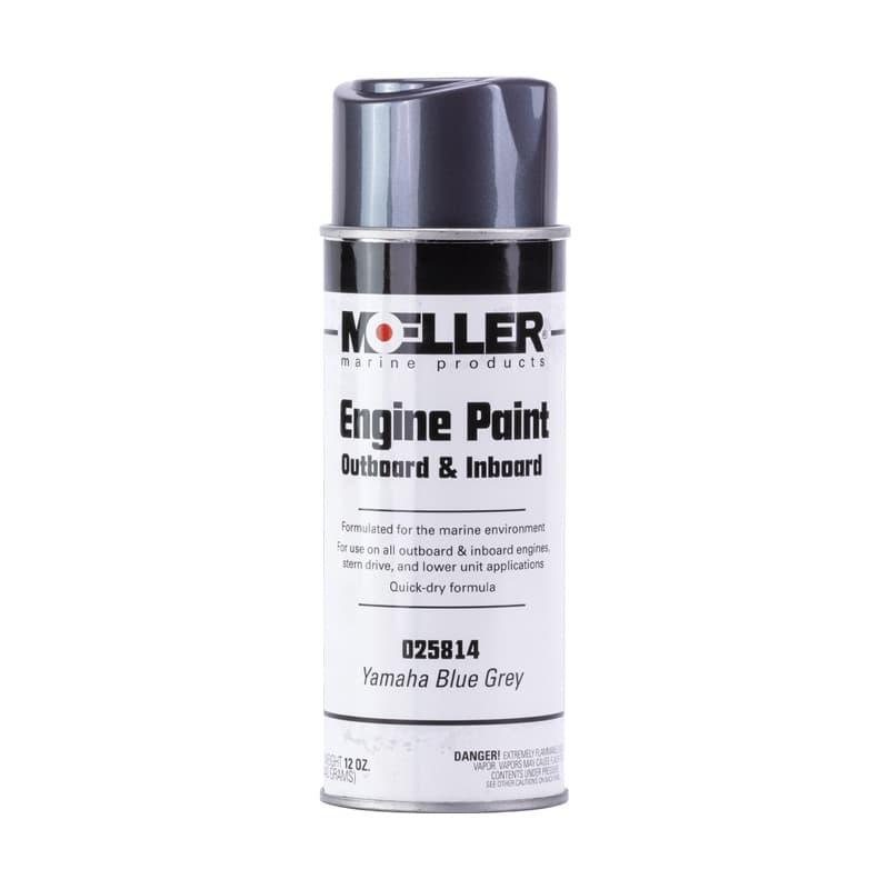 Engine Paint - Yamaha (Blue Grey, 12 oz.)
