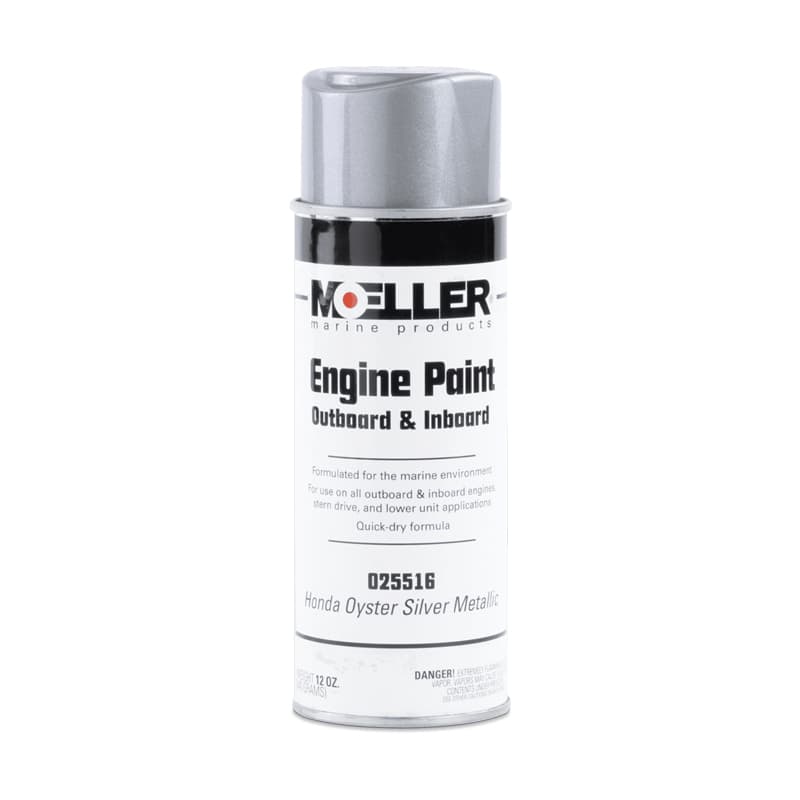 Engine Paint - Honda (Oyster Silver Metallic, 12 oz.)