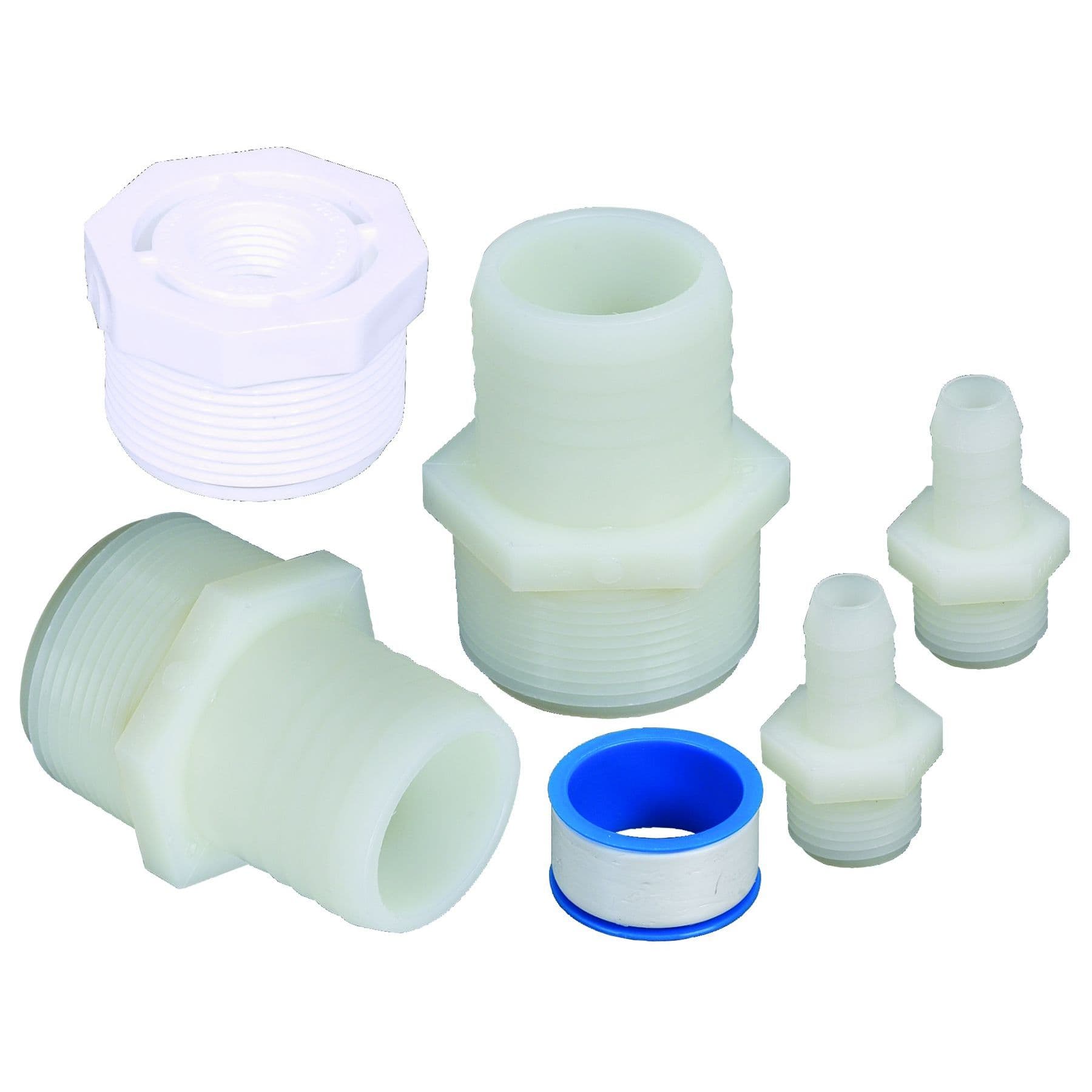 Waste Tank Straight Pipe-to-Hose Kit