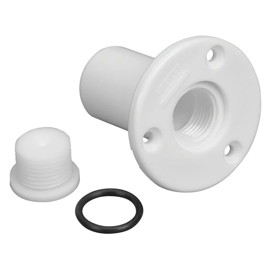 Transom Drain Tube with Plug