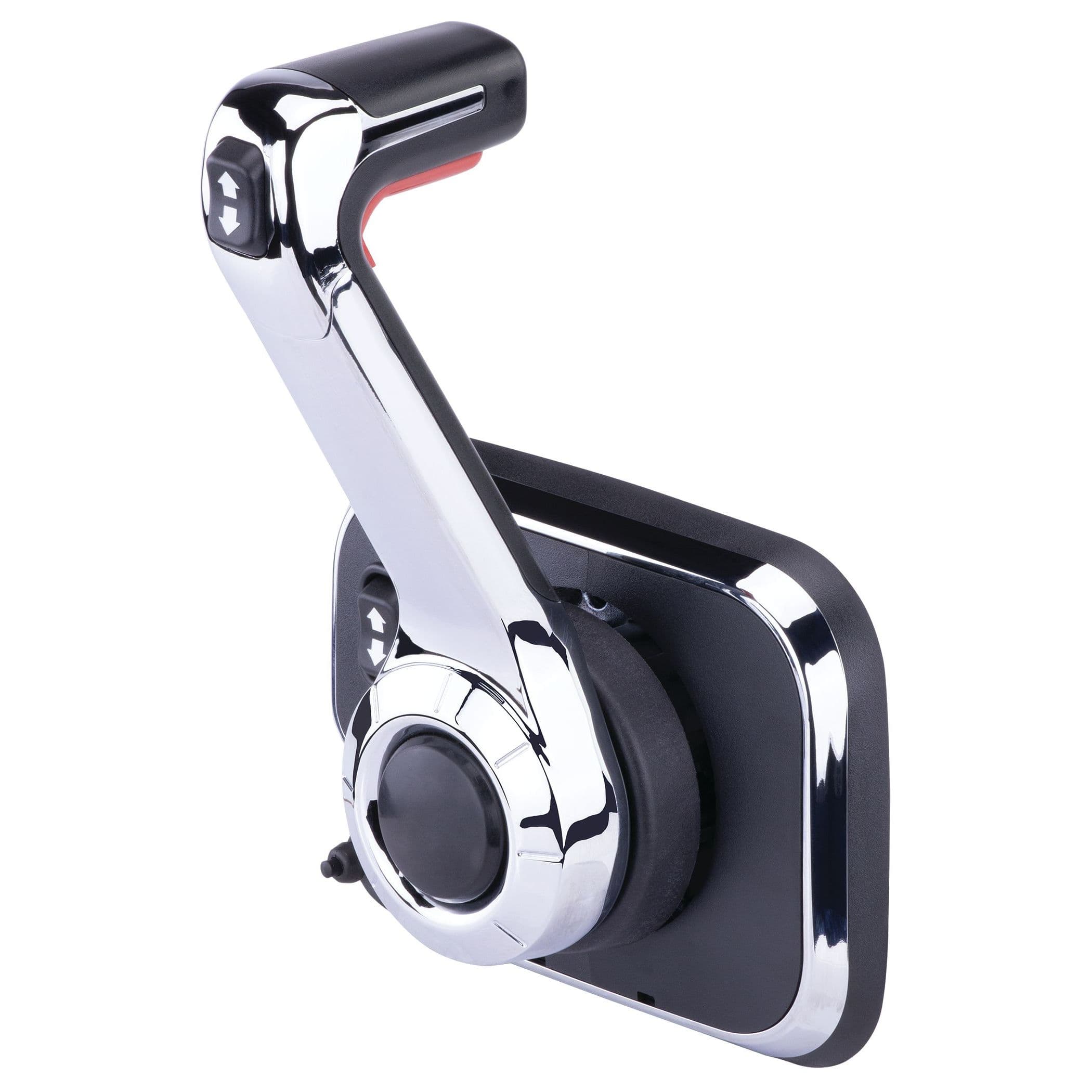 Xtreme Dual-Function Chrome Side Mount Control with Trim and Tilt (Single Lever)