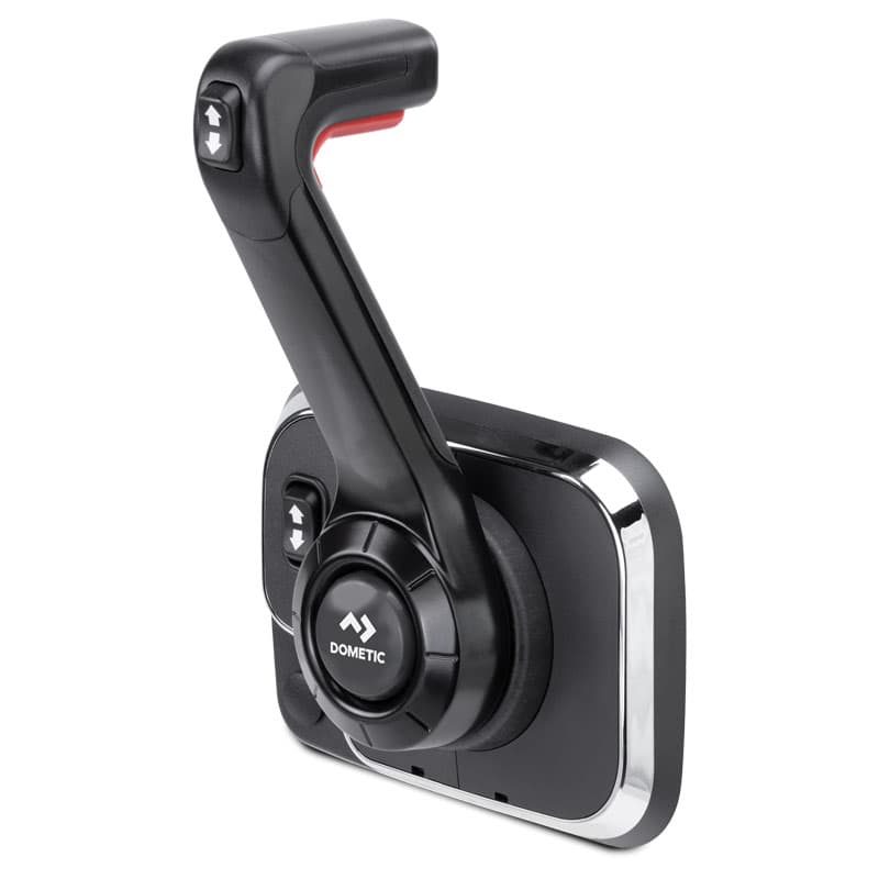 Xtreme Dual-Function Black Side Mount Control with Trim and Tilt (Single Lever)