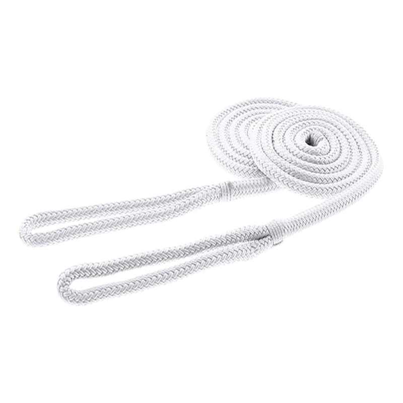 Double Braid Nylon Fender Line (White, Diameter 3/8", Length 4')