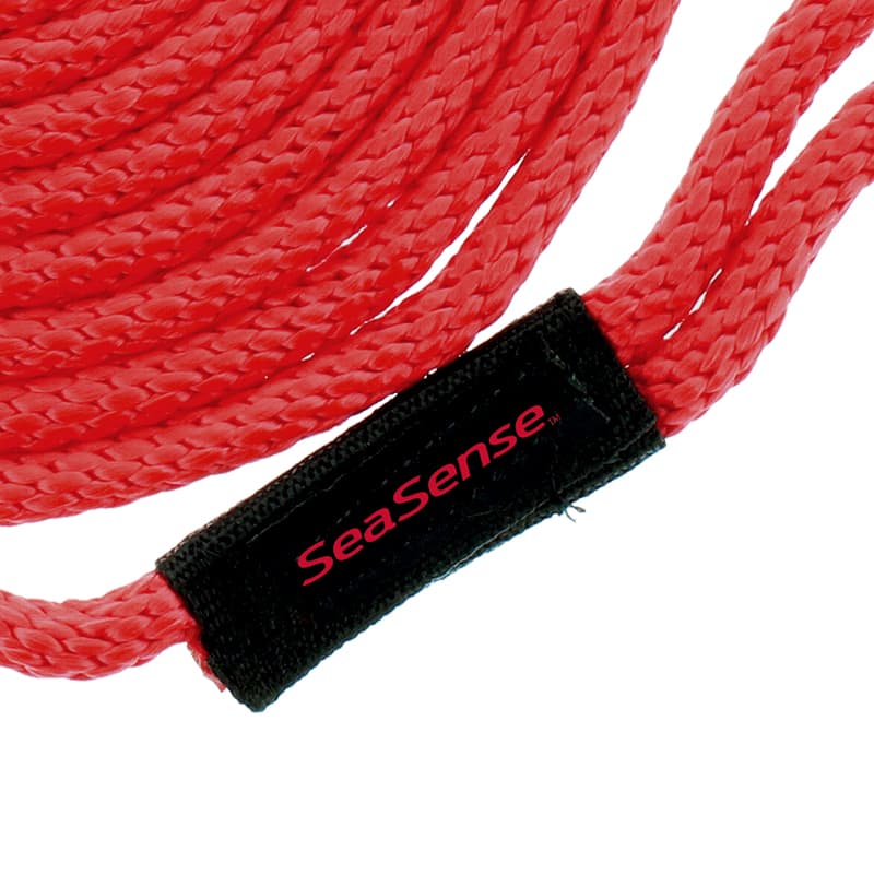 Solid Braid Multi-Filament Polypropylene (MFP) Dock Line with Chafe Guard (Black, Diameter 3/8", Length 15')