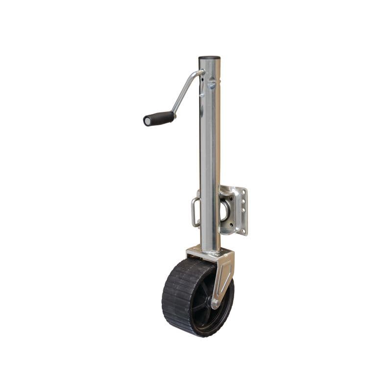 2,000 lb. Zinc Plated Mighty Wheel Trailer Jack