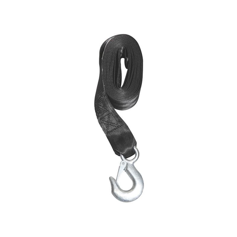 Winch Strap with Hook (Length 15')