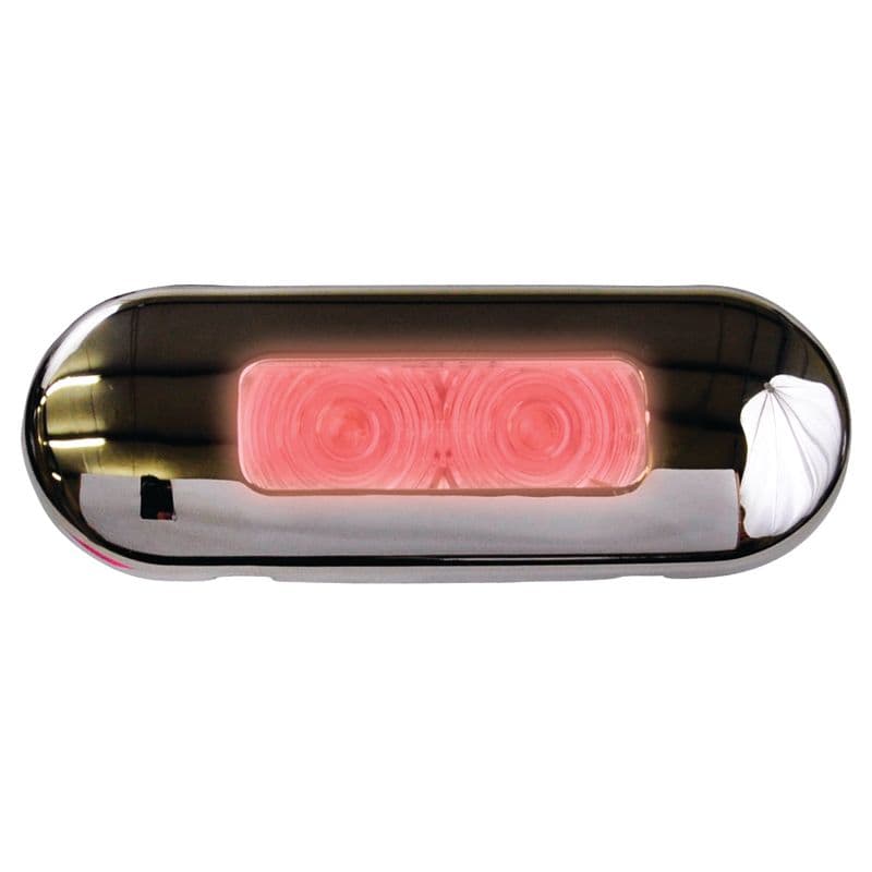 L.E.D. Recessed Companion Way Light (3 Red L.E.D.s)