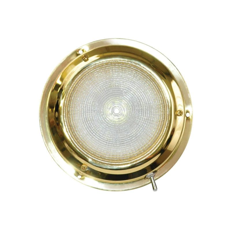 L.E.D. Dome Light (Diameter 5-1/2", 20 Cool White L.E.D.s)