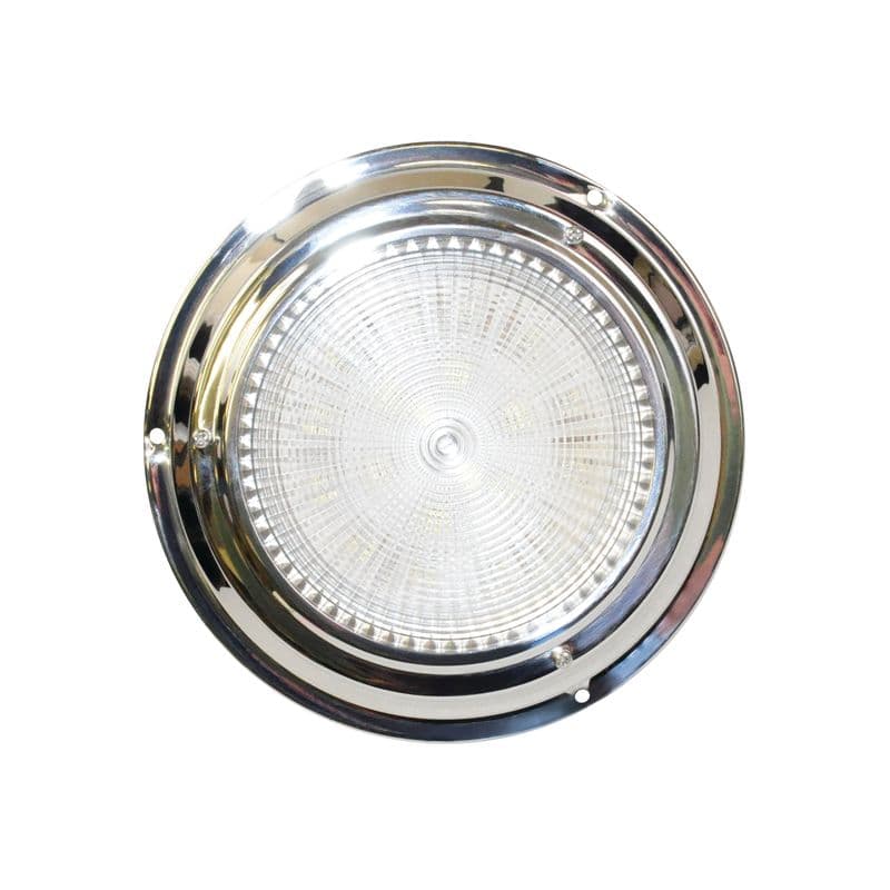 L.E.D. Dome Light (Diameter 7", 24 White L.E.D.s)