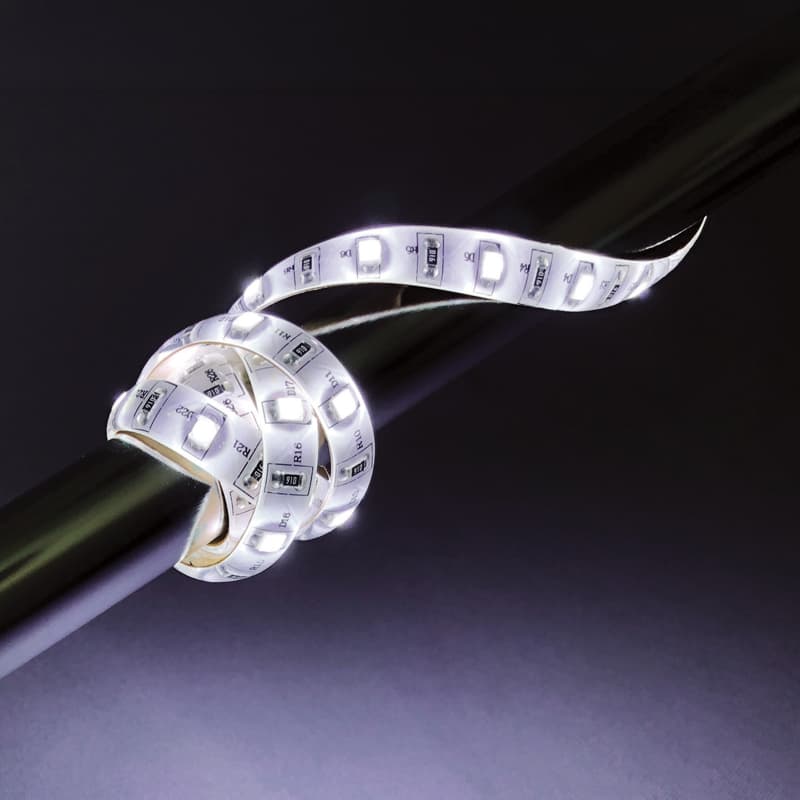 L.E.D. Flexible Strip Lights (White Light)