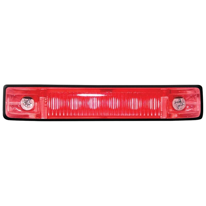 L.E.D. Multi-Purpose Utility Strip Light (6 Red L.E.D.s, Length 4")
