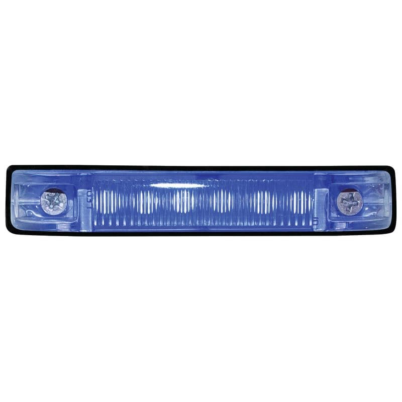 L.E.D. Multi-Purpose Utility Strip Light (6 Blue L.E.D.s, Length 4")