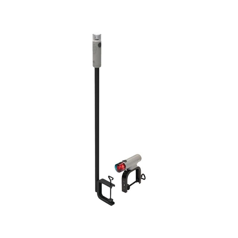 L.E.D. Clamp-On Combination Light (Gray, Pole Length 24")