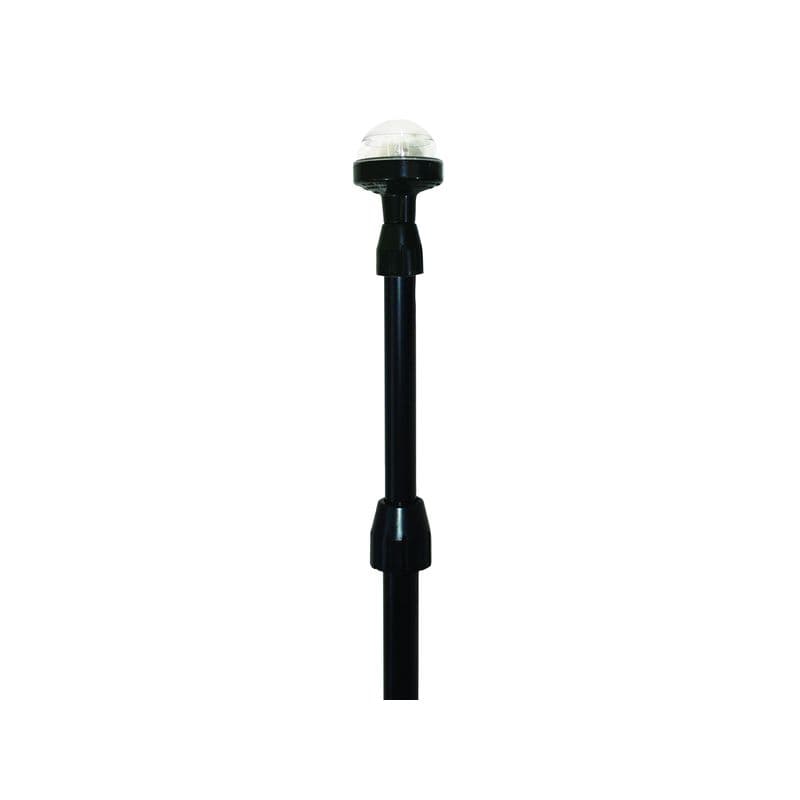 Telescopic, Stowable All-Round Light (Black Pole, Height 26" - 48")