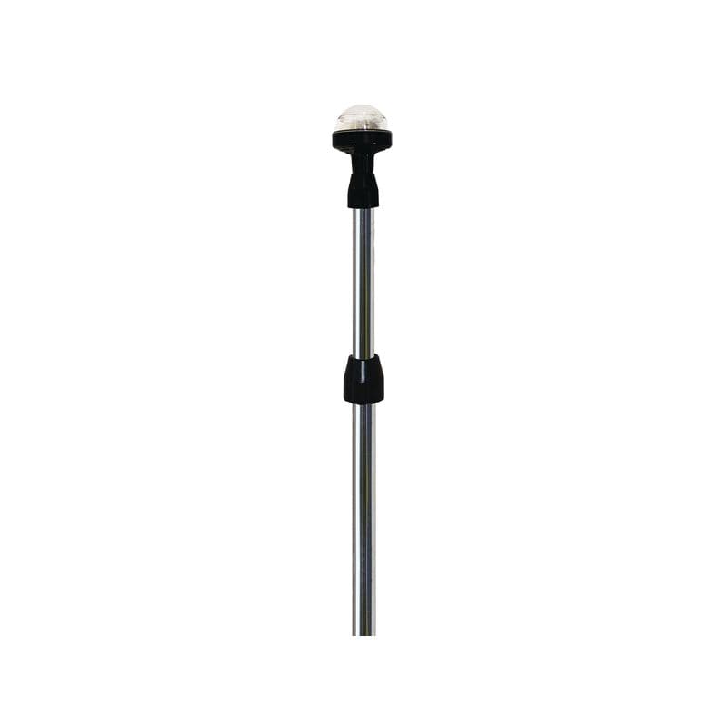 Telescopic, Stowable All-Round Light (Chrome Pole, Height 40" - 72")
