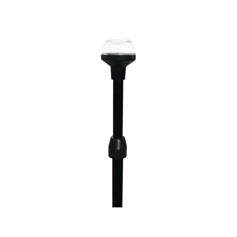 L.E.D. Telescopic, Stowable All-Round Light (Black Pole, Height 26" - 48")