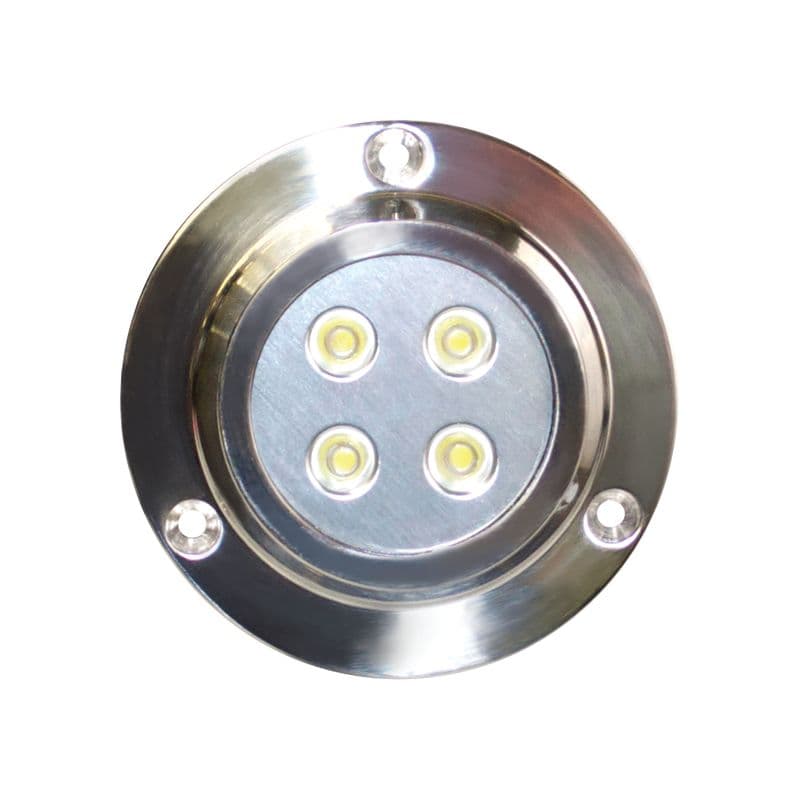 L.E.D. Surface Mount Underwater Light (4 Cool White L.E.D.s.)