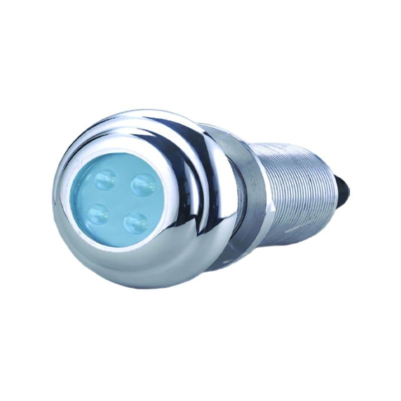 LED Round Light (4 LEDs) - Blue