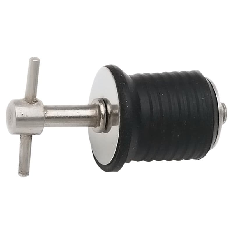 Stainless Steel Twist Drain Plug (1")