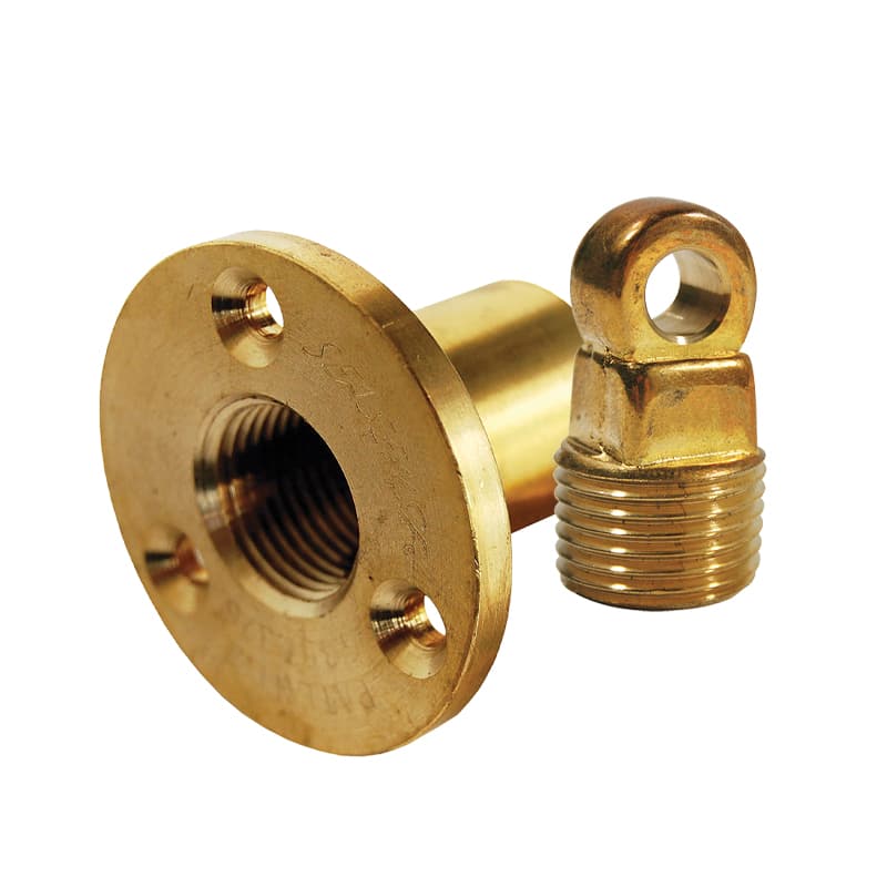 Brass One-Way Safety Plug