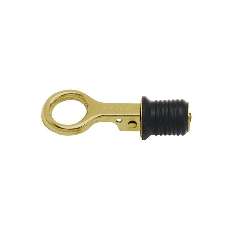 Brass Snap Drain Plug (1")