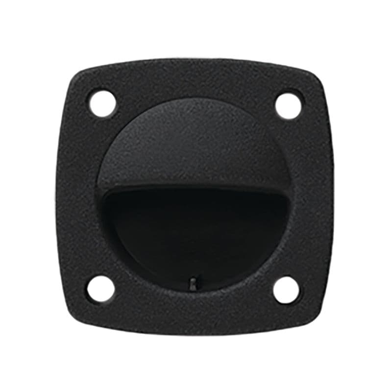 Plastic Flush Pull (Black)