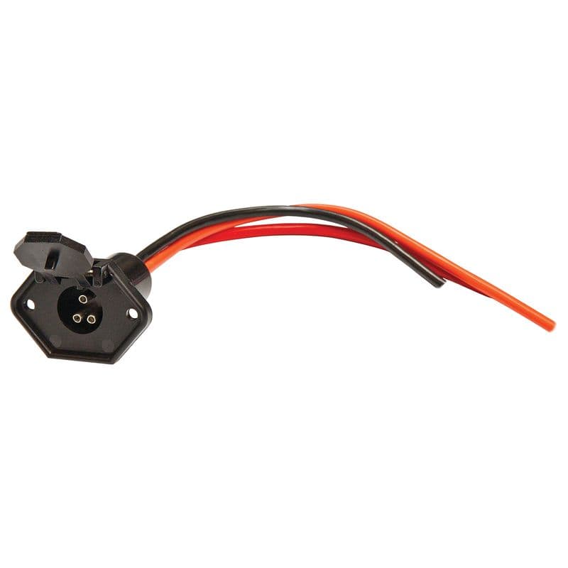 Male Boat Side Trolling Motor Connector - 24 Volt