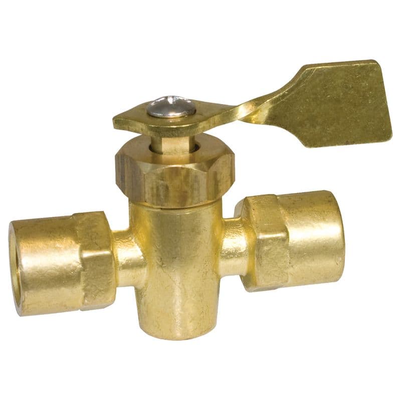 Brass Shut-Off Valve (1/4" FNPT)