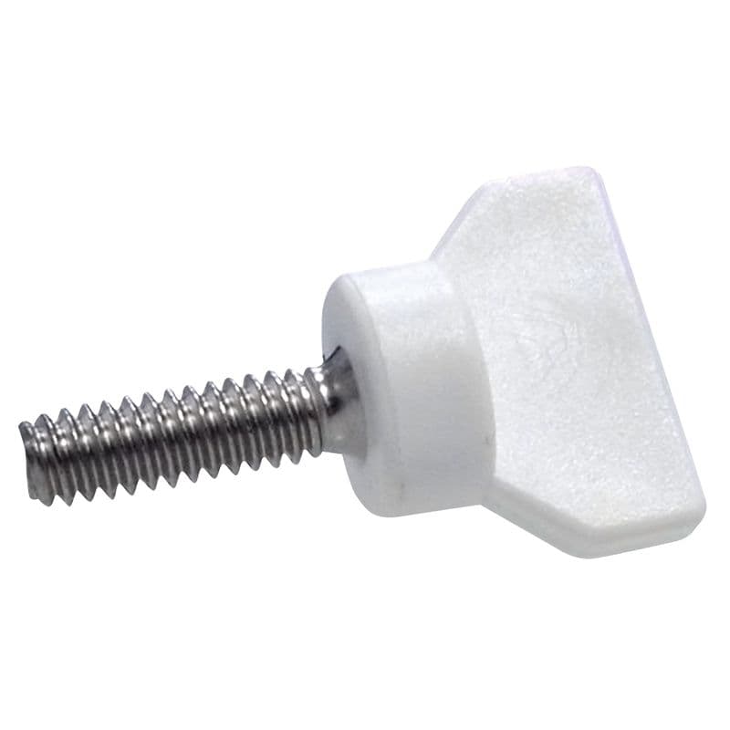 Nylon Thumb Screw (White)