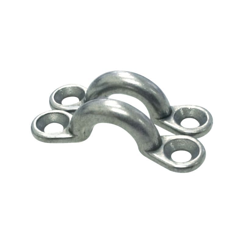 Stainless Steel Eye Straps (Sold Per Pair)