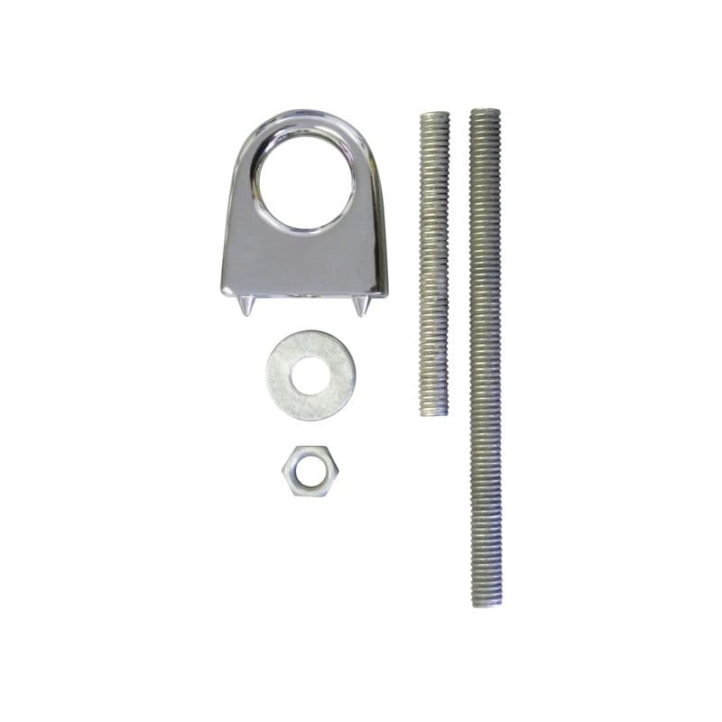 Chrome Plated Dual Size Bow/Stern Eye